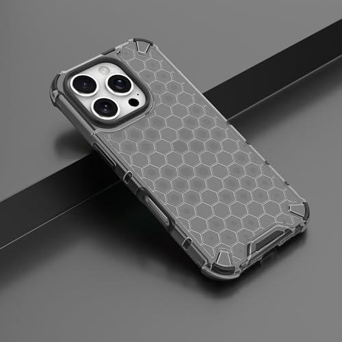 Image of Glasgow Back Case Cover Designed for [ Apple iPhone 16 Pro ] (Stylish Look | Shock Proof) - Black