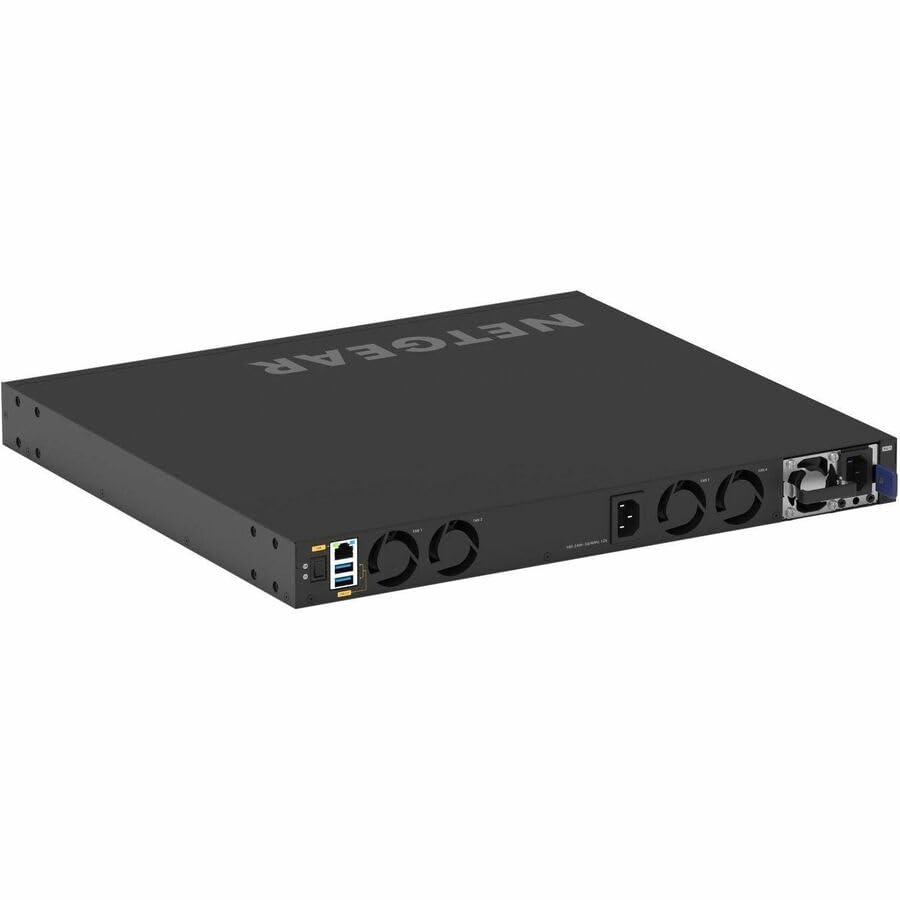 Image of NETGEAR AV Line M4350-24X4V 28 Port Switch XSM4328CV-100NES | L3 Managed Stackable | 24x10G PoE+ 576W and 4x1 /10 /25G SFP28 | Rack-Mountable | Cloud Care's 3 Year Warranty SupportPlus Included