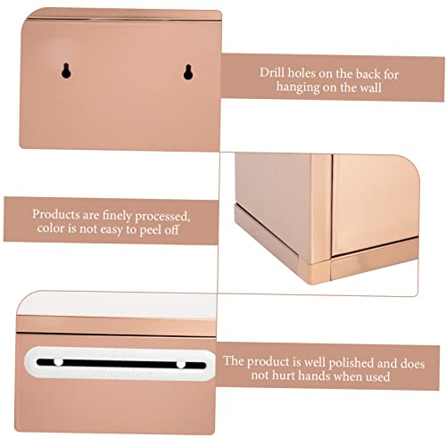 Wall Mail Holder Mailbox Box Stainless Steel Mailbox Wall Mail Holder Wall Mount Mailboxes Letter Delivery Box Wall Mount Letter Post Tin Box Cards Post Box Metal Box A4 Small #TOP1