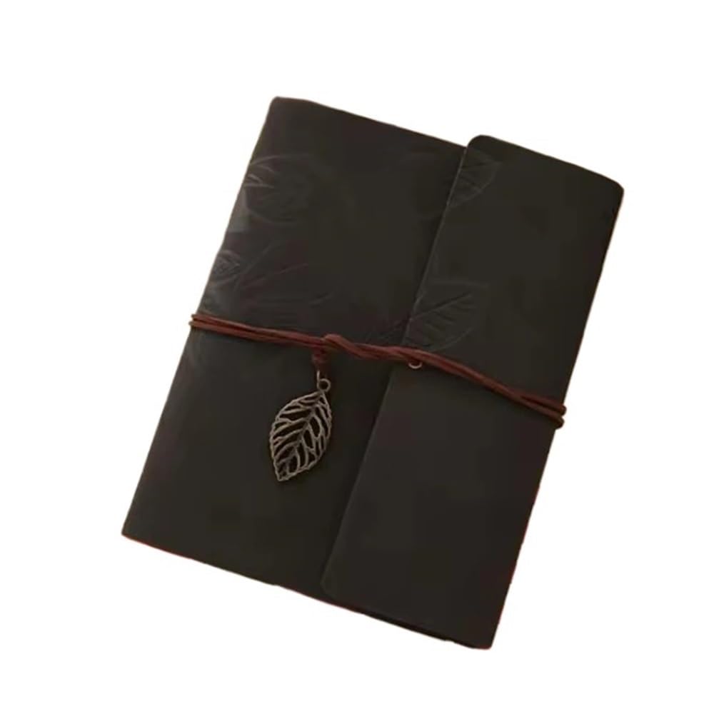 Photo Album Photographs Scrapbook Book Ring Binder Albums Memory Books 8 Inch Printed(Black)