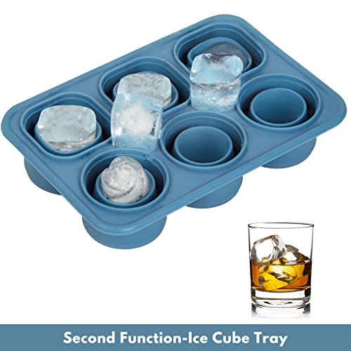 Korlon Silicone Popsicles Molds, Collapsible Baby Popsicle Molds Maker, Reusable Homemade Ice Pop Molds With Drip-Guards Stick, Funnel & Brush For Kids & Adults #TOP2