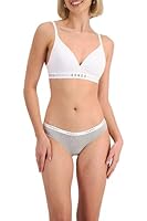 Bonds Women's Underwear Cotton Blend Originals Bikini Brief, Original Grey Marle, 14