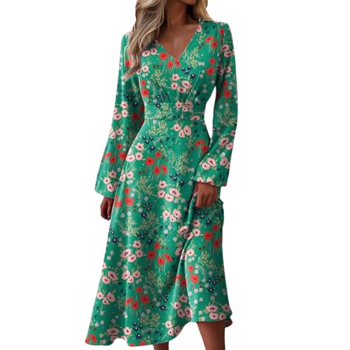 Robe sweatshirt Big Swing couleur menthe au style casual affirmé