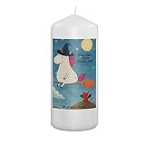 Mr. & Mrs. Panda Personalisierte Kerze Einhorn Hexe Design 19 x 8 cm - Geschenk, LED-Kerze Mit Wunschname, Trauerkerze Namen, Engel, Kommunionkerze, Einhörner, Spruch Und, Frau, Unicorn, Teufel