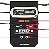 CTEK MXS 5.0 Battery Charger with Automatic Temperature Compensation, Black & 40-133 Start/Stop CT5 Indicator Eyelet M8, Green,Red,Yellow #2