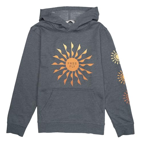 Free Fly Youth Sol Fleece Hoodie - Ultra Soft Fleece Hoodie with Pocket, for Boys and Girls