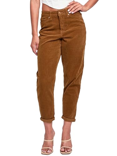 YMI Jeans Women's Corduroy Mom Fit Pants