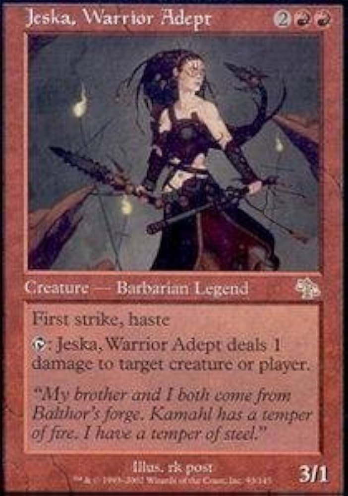 Magic The Gathering Ga ring - Jeska, Warrior Adept - Judgment