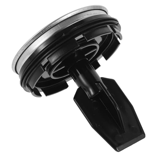 OSALADI Bouchon pour Broyeur à Déchets Cuisine Style Américain, Bouchon D’évier en Plastique Robuste, Bride Noire Anti-éclaboussures, Accessoire la Cuisine Compatible Évier, Usage