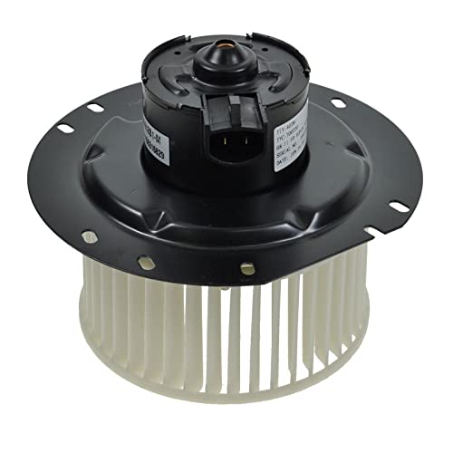 Image of TRQ Rear Blower Motor w /Fan Cage Compatible with Ford E150 E250 E350 E450 2C2Z19805A