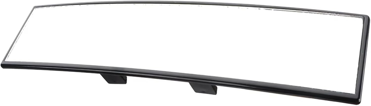 Car Rearview Mirror For Large For Vision 300mm Car Interior Rear View Mirror Rearview Mirror Anti-glare Angle Panoramic(Blue)