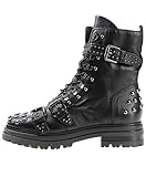 mjus stiefelette rosa  Mjus Stiefel Schwarz Gr.40 EU