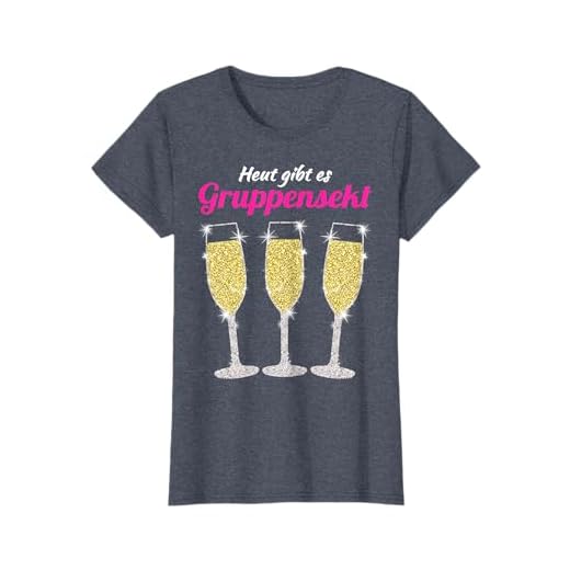 Damen Gruppen Sekt Silvester Outfit Partnerlook Party Silvester T-Shirt
