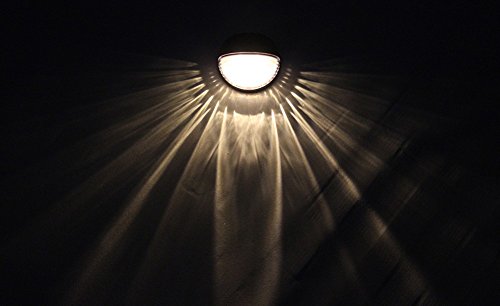 Kinna Solar Deck Lighting Wall Lights - 4 Pack Outdoor Wireless Solar Dock Step Road Marker Warm Light For Garden Path Stair Wall Driveway Lighting #TOP6