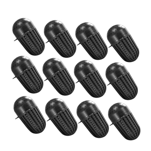 BEBEMOKO 20pcs Portable Fishing Cage for EEL Shrimp Crawfish Lobster Crabs Lure Feeder Basket Holder for Bait Catching Compact and Easy to Store