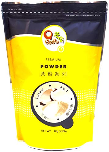 Qbubble Tea Powder Coconut Powder, 2.2 Pound