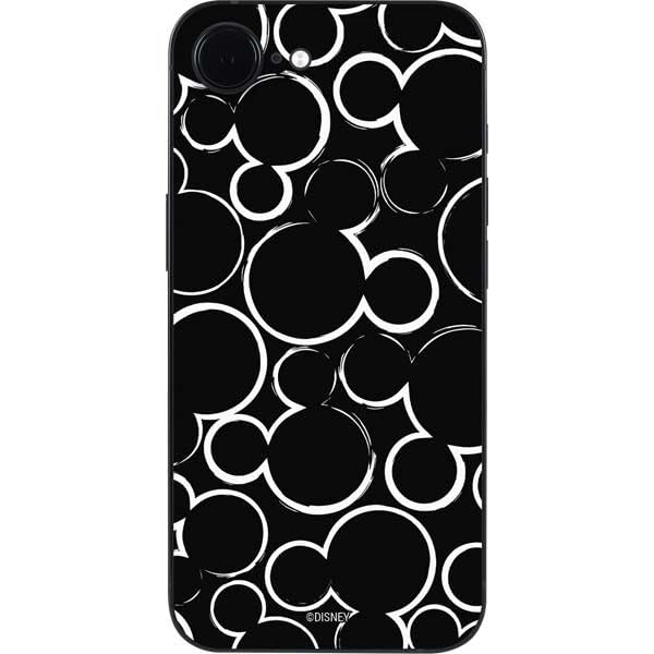 Skinit Decal Phone Skin Compatible with iPhone 16e - Officially Licensed Disney Mickey Mouse Logo Pattern Design