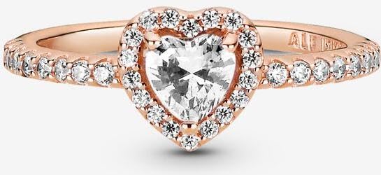 Bague Pandora Coeur étincelant blanc 188421C02 fini les bijoux ternes qui s'oxydent - 4
