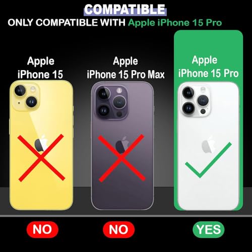 Image of amazon basics Basic Case for Apple iPhone 15 Pro (Silicone Green)
