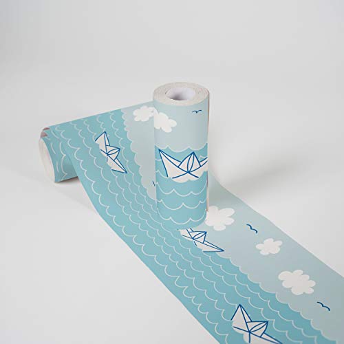 Frise papier peint adhésif repositionnable pour relooker chambre enfant - 2