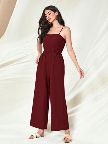 Image of TOPLOT Women's Jumpsuit Co-ord Set | Soft Breathable Feel | Comfortable Fit with Easy Movement | Stylish One-Piece Outfit Design | Perfect for Casual & Travel (5225)
