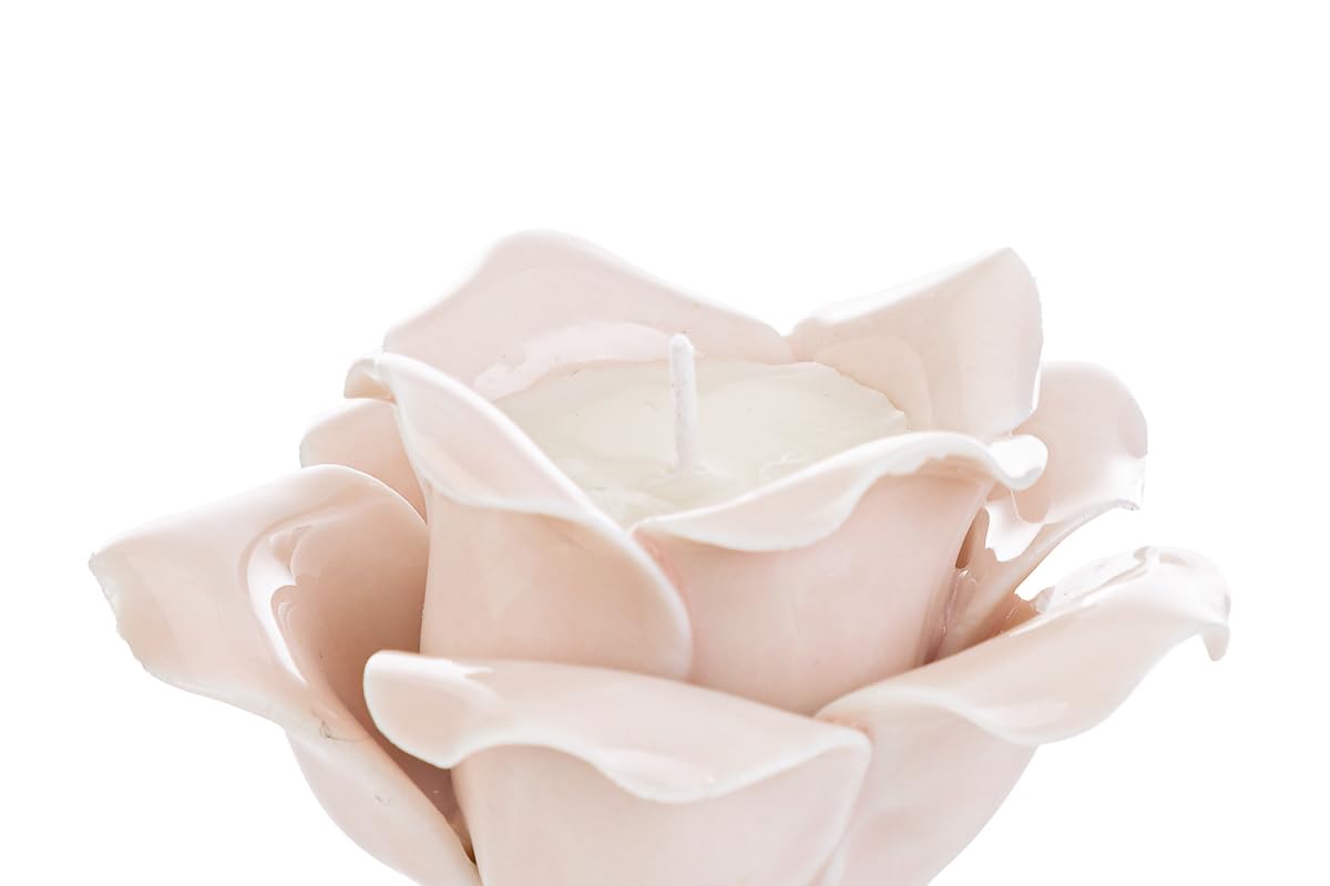Candela Profumata Per Sensibilizzazione Cancro Al Seno – Nastro Rosa, Fragranza Alla Rosa, 200 Ml, Cera Di Soia, Messaggio Ispiratore - 4