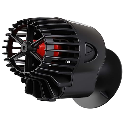 Aquarium Wave Maker 3000L/H 360 Wave Making In All Directions Powerful Clip on Glass Powerhead Circulation Pump with Strong Magnet Suction Base for Fish Tanks Aquarium Marine Tropical and Fresh Water