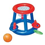 pool basketball hoop above ground Tamaño 60cm. es perfecto para tomar el sol desde niños de hasta 8 años y jóvenes juguetones por igual. El lugar perfecto para relajarse o la decoración para jugar o descansar.