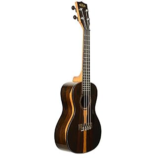 Kala KA-ZCT-C Ziricote Concert Ukulele Bundle with Hard Case, Tuner, Austin Bazaar Instructional DVD, and Polishing Cloth - Les Beatles, Paul McCartney, John Lennon, RIngo Starr, George Harrison Kala KA-ZCT-C Ziricote Concert Ukulele Bundle with Hard Case, Tuner, Austin Bazaar Instructional DVD, and Polishing Cloth – Image 4