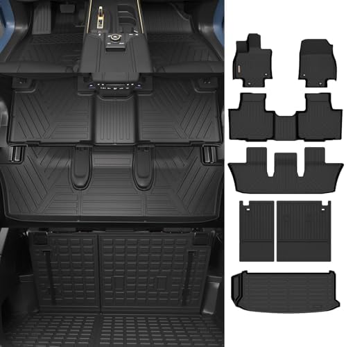 Amazon.com: Binmotor-Floor Mats and Cargo Liner with Backrest Mat Full ...