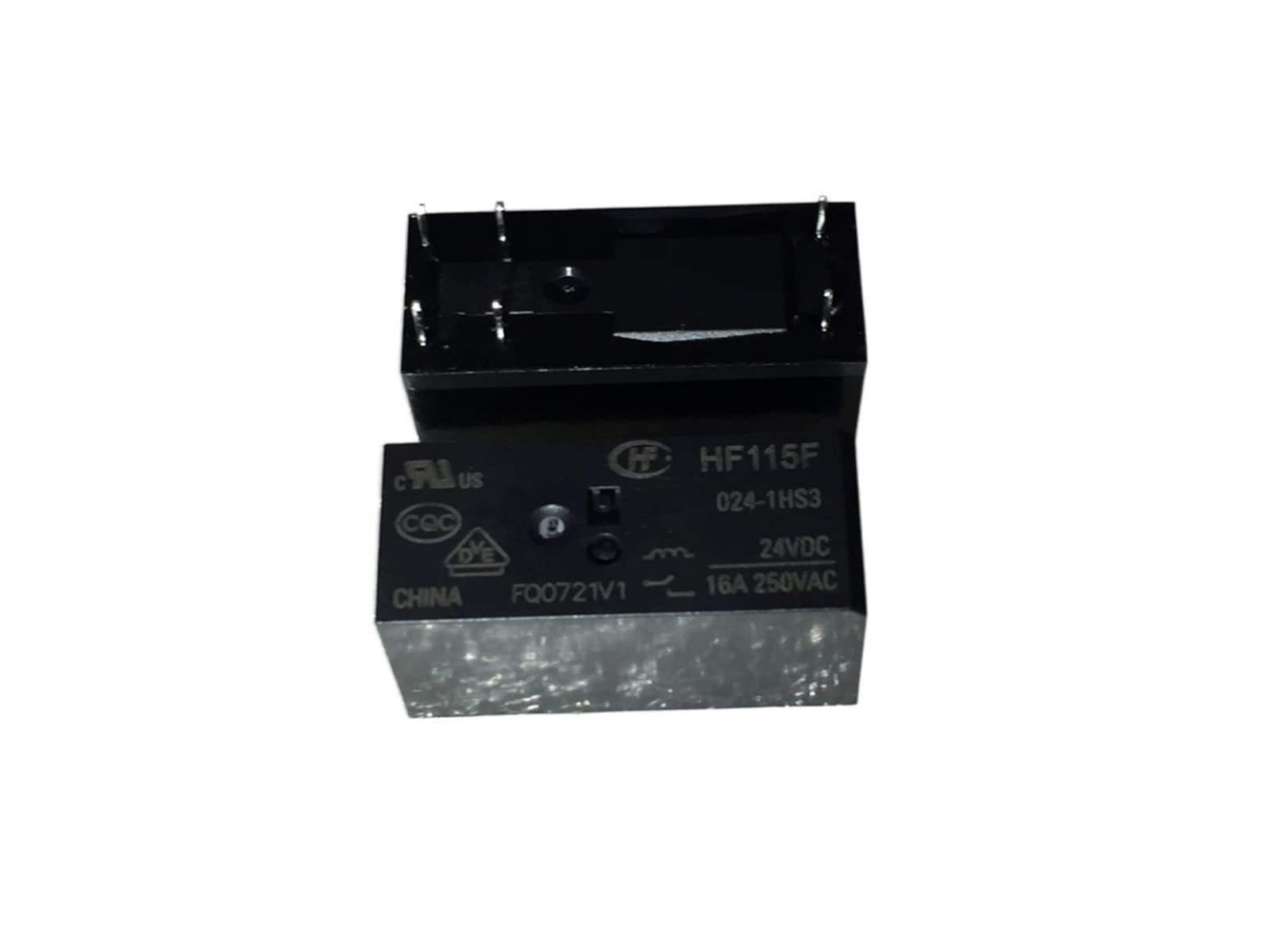 AQHYEBNSR Relay 10pcs HF115F-024-1HS3 JQX-115F-024-1HS3 JQX-115F 024-1HS3 HF115F 16A 6PIN