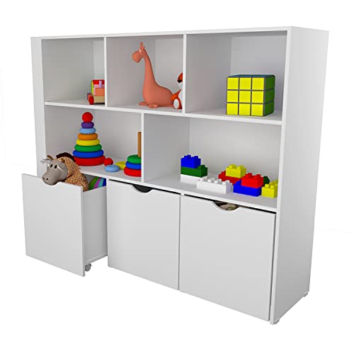 Estante Infantil para Carrinhos Ada 100% MDF