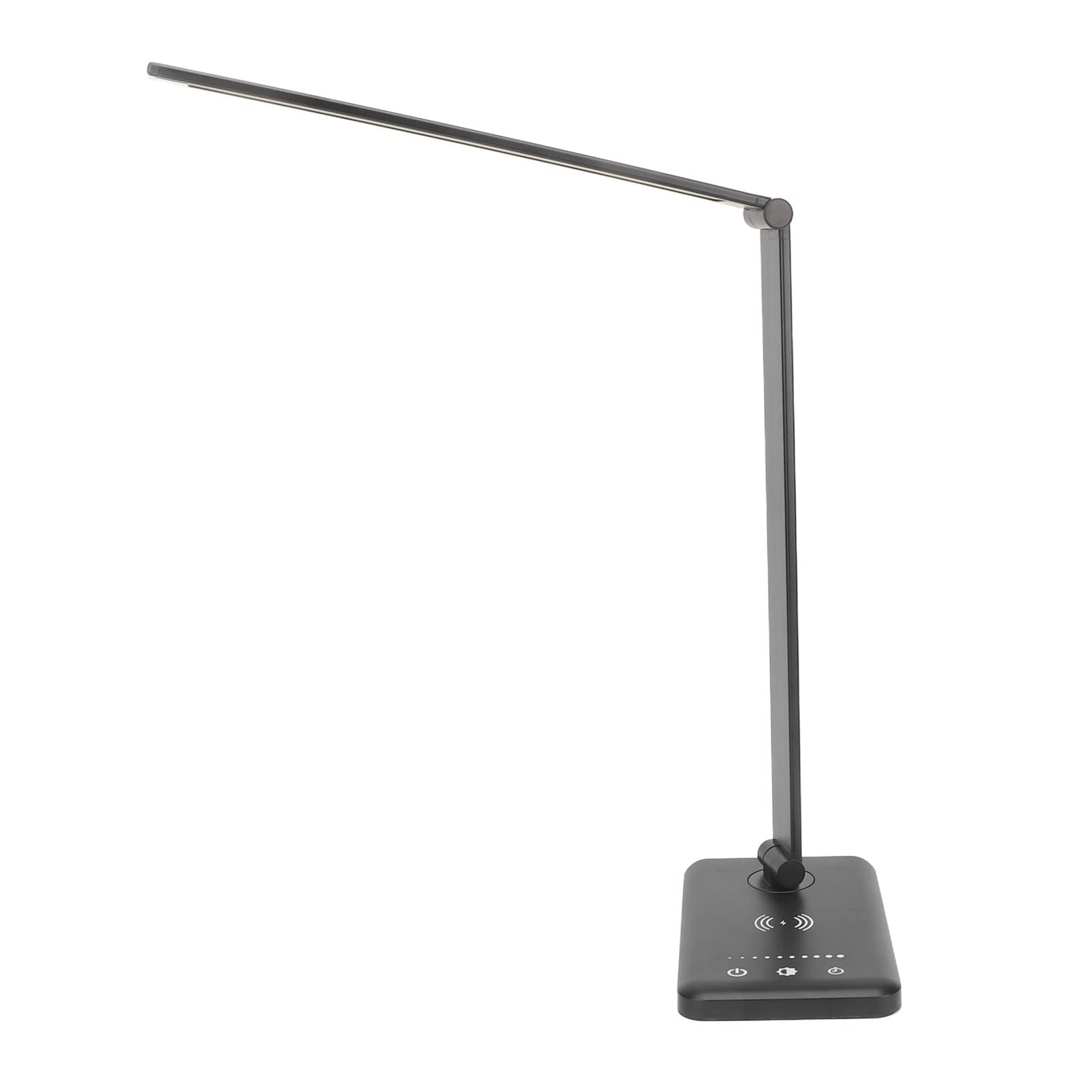 Lampa biurkowa LED YUMILI sterowanie dotykowe regulowany czas 5 biegów 50 sztuk chipy świetlne składana lampa biurkowa z bezprzewodowym ładowaniem