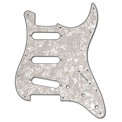 Golden Age Strat Pickguard �V���O���R�C���s�b�N�A�b�v3�p 4�w���~�l�[�g�p�[���C�h/�z���C�g/�u���b�N/�~���g