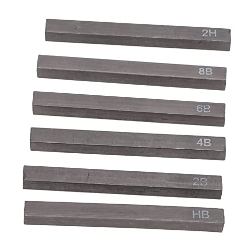 Lápices de Grafito de Barras de Carbón Multiusos para Dibujar y Pintar Suministros de Arte