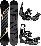 Snowboard Set: Snowboard Raven Pulse + Bindung Raven s230 (167cm Wide + s230...