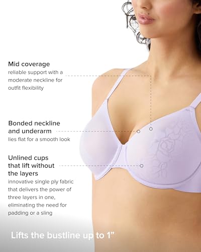 Image of Wacoal Confidence Boost Underwire Bra