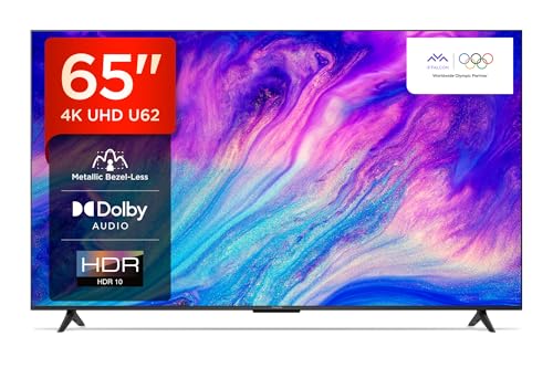 Image of iFFALCON 164 cm (65 inches) 4K Ultra HD Smart LED Google TV iFF65U62 (Black)