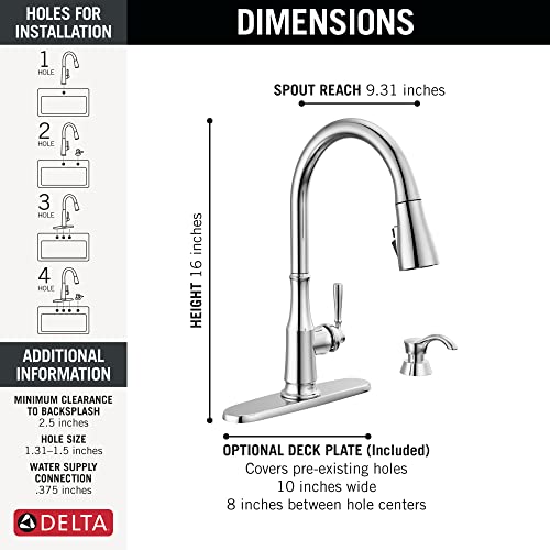 Delta-Faucet-Capertee-Chrome-Kitchen-Faucet-with-Soap-Dispenser-Kitchen-Faucets-with-Pull-Down-Sprayer-Kitchen-Sink-Faucet-with-Magnetic-Docking-Spray-Head-Chrome-19877Z-SD-DST