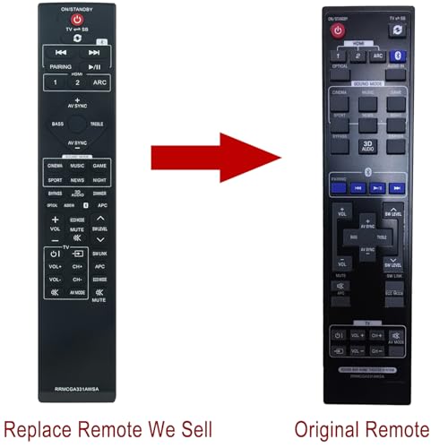 Télécommande GA331AWSA Sharp HT-SB602 idéale pour vos soirées cinéma à la maison - 4