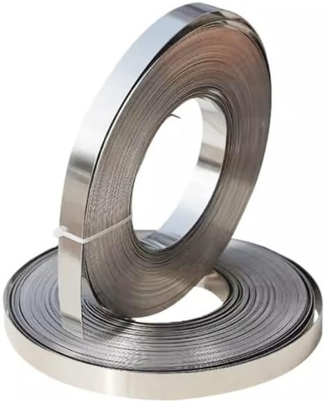 5 Meter High Elasticity 301 Stainless Steel Narrow Foil Strip Roll 10x5000 mm, for Mold Manufacturing(Thickness 1mm)