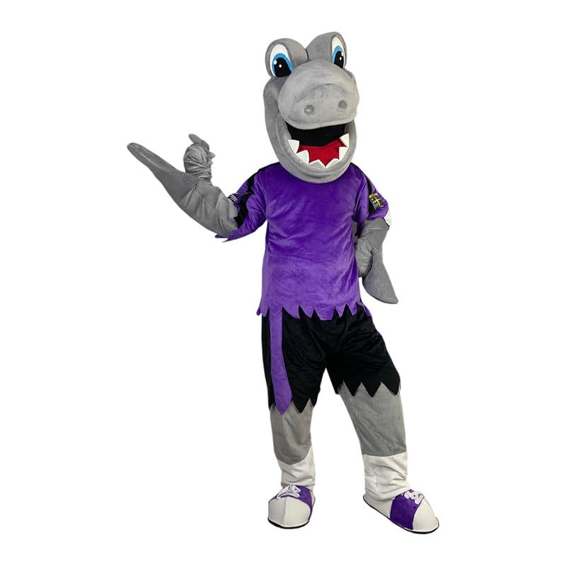 Sport Grey Shark Mascot Costume Fancy Dress Cosplay Clothes