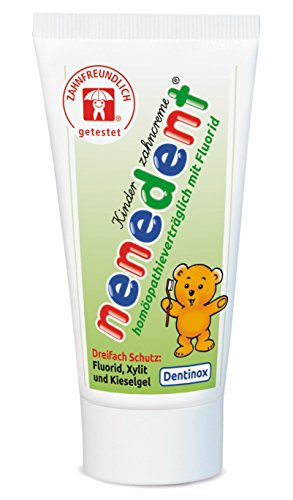Nenedent Kinderzahncreme Homöopathieverträglich mit Fluorid, 50 ml Cover