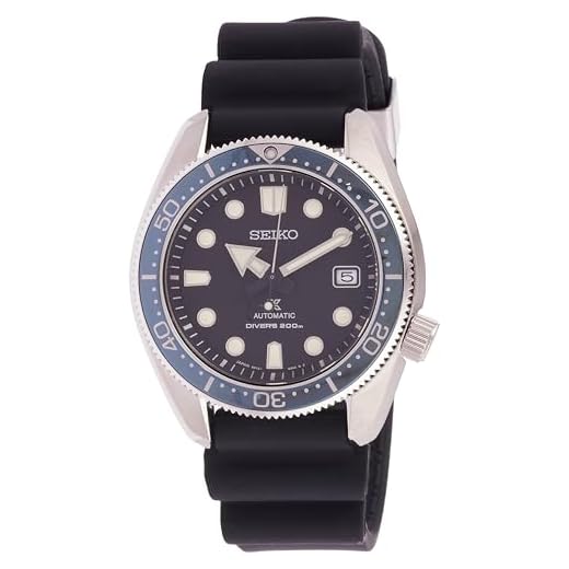Seiko Reloj Analógico para Hombre de Automático con Correa en Silicona SPB079J1