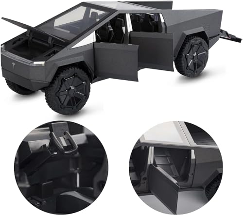 Image of Alloy Car Model Diecasts Metal Toy with Sound /Light /Pull-Back Off-Road Vehicles Car Model Collection Kids Toys Gift Multicolor Pack of 1 (CYBR-Grey)