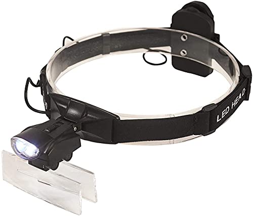 Loupe avec lumière pour lecture et loisirs créatifs de précision sans fatigue oculaire