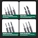HANGLIFE T18 Soldering Iron Tips with Tip Holder for Hakko FX-888D FX-888 FX8801 FX-600, and More Soldering Stations/Guns - Replacement Solder Tips for Welding Equipment & Accessories (12 pcs)