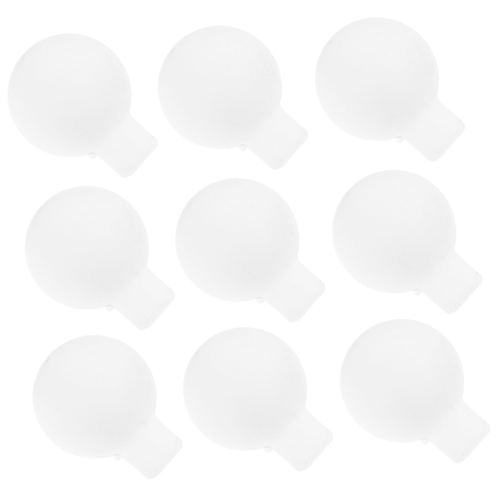 Uonlytech 100pcs String Globe Light Bulbs Led Bulb Fairy Accessories Replacement Globe Lampshade Light Bulb Cover Replacement Lampshade Lamp Beads Decorate Pendant Round Beads Abs Dome Cover