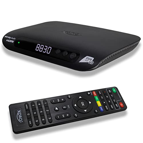 Xoro Ricevitore satellitare HRS 8830 Tivù sat HD con Smartcard HD inclusa e telecomando