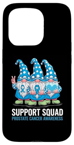 Gnomo Support Squad Concientización sobre el cáncer de próstata Carcasa para iPhone 15 Pro